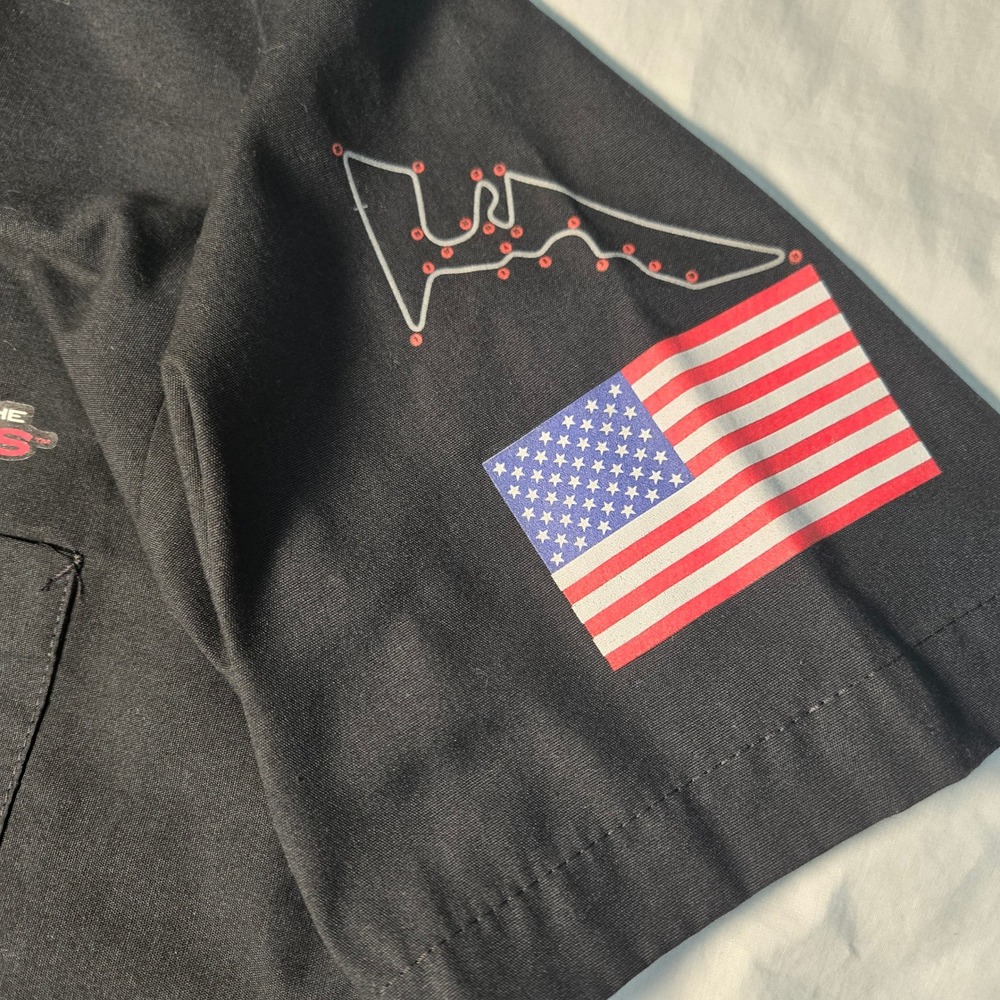 CornerStone F1 2012 US Grand Prix Circuit of the Americas Work Shirt Black M - Picture 5 of 9